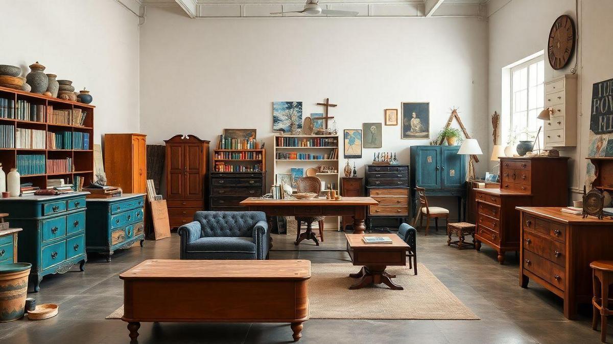 Transformação de móveis antigos em peças novas