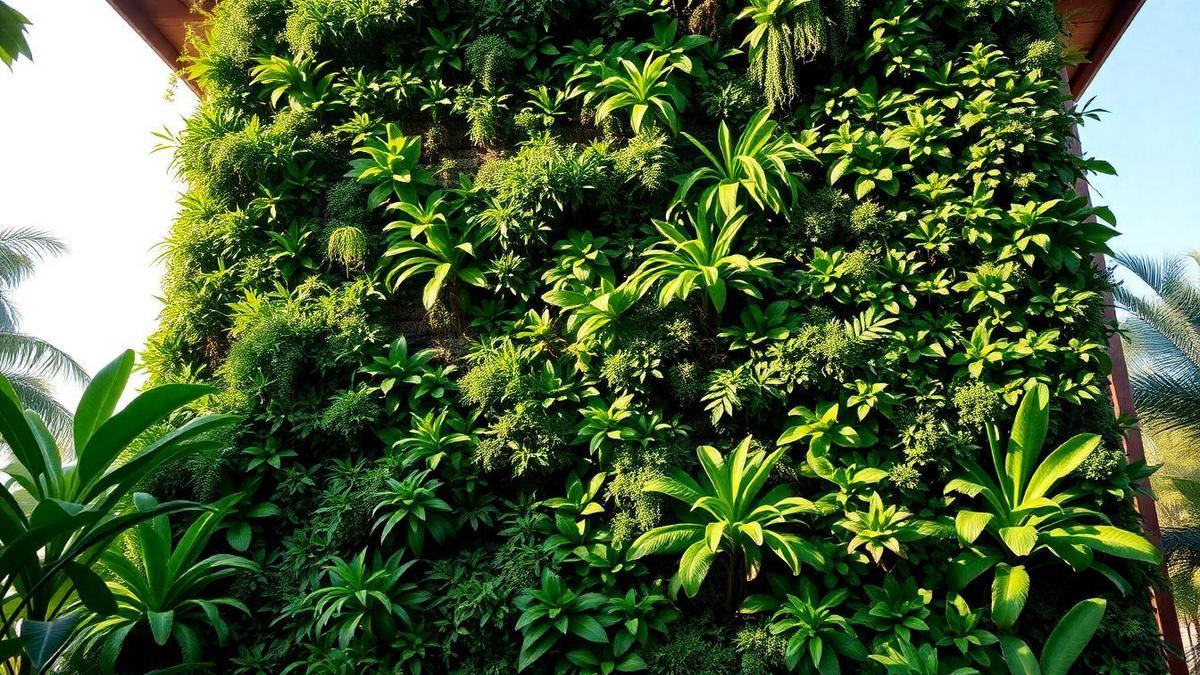 Dicas para um Jardim Vertical Sustentável