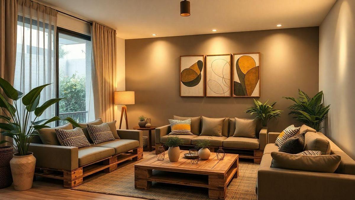 Decoração Sustentável com Materiais Recicláveis