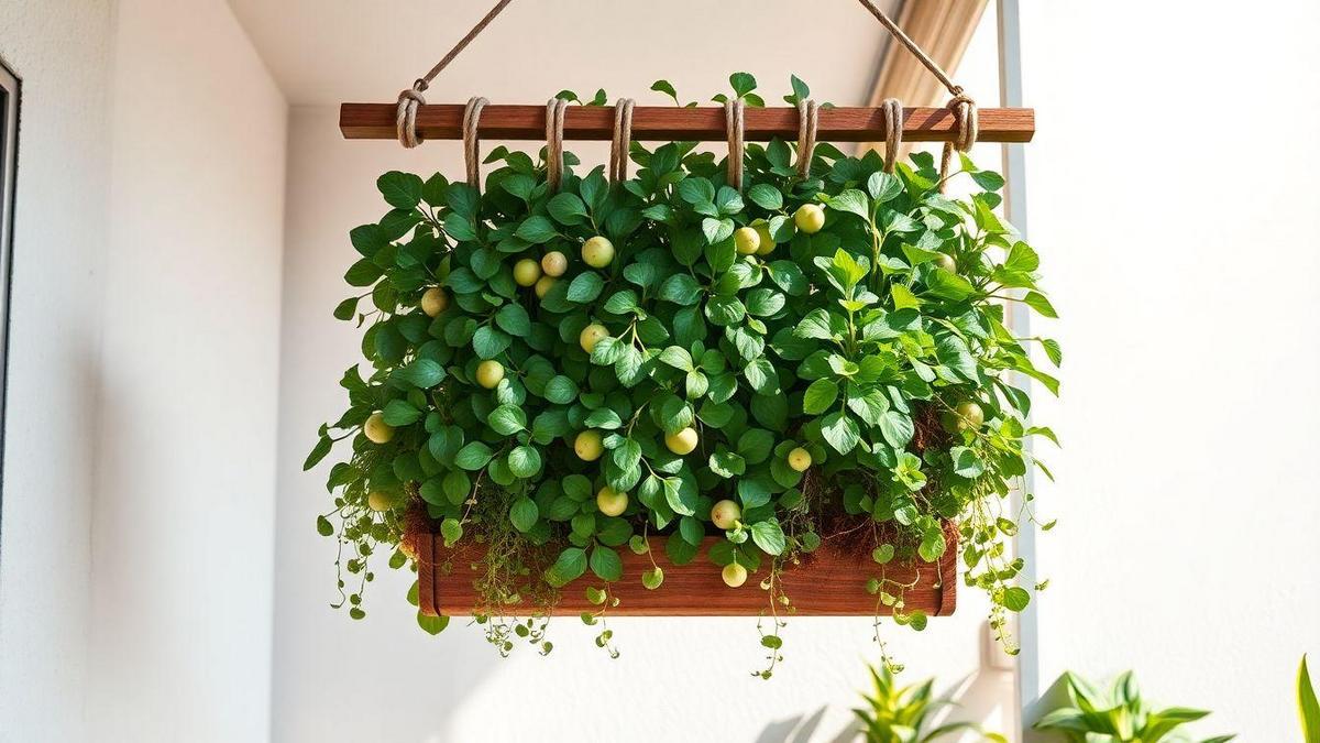 Plantas ideais para horta vertical faça você mesmo com garrafas PET para varandas pequenas