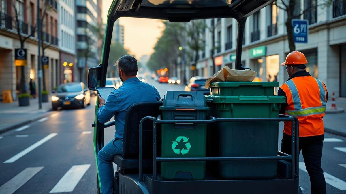 Otimização de rotas de coleta reversa para reduzir tempo e custo